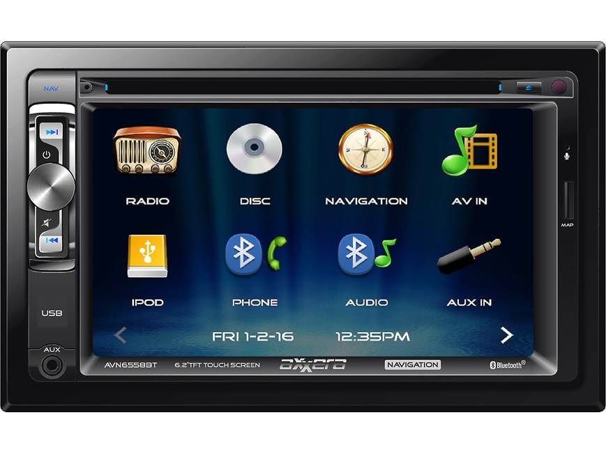 Axxera AVN6558BT Navigation receiver at Crutchfield