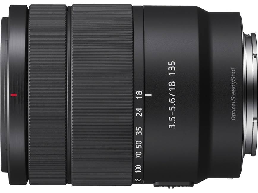 Sony E 18-135mm f/3.5-5.6 OSS Telephoto zoom lens for APS-C sensor