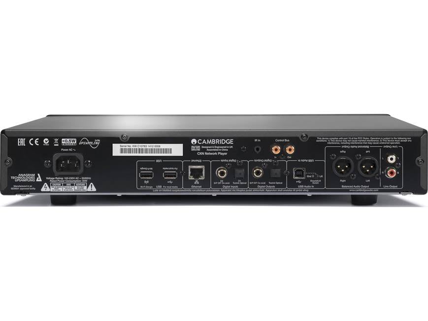 Cambridge Audio CXN (V2) (Black) Network audio streamer with Wi-Fi