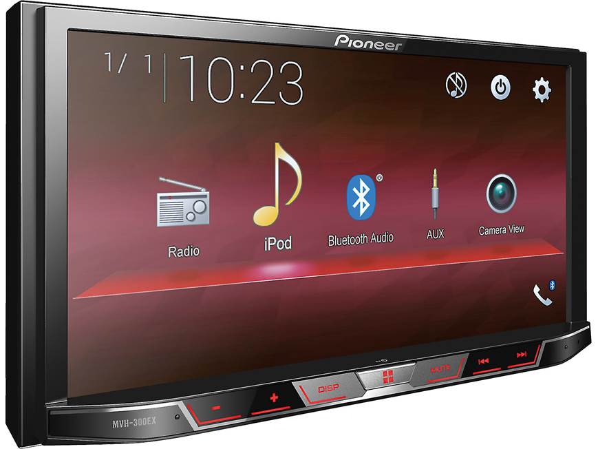 Pioneer MVH-300EX Digital multimedia receiver at Crutchfield