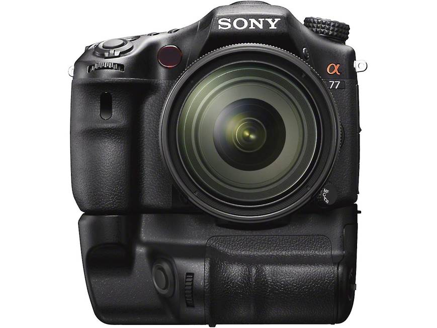 SONY α77 SLT-A77V + VG-C77AM　+　HVL-F42AM Sony VG-C77AM Vertical Grip for Sony a99 II, a77, and a77 II DSLR