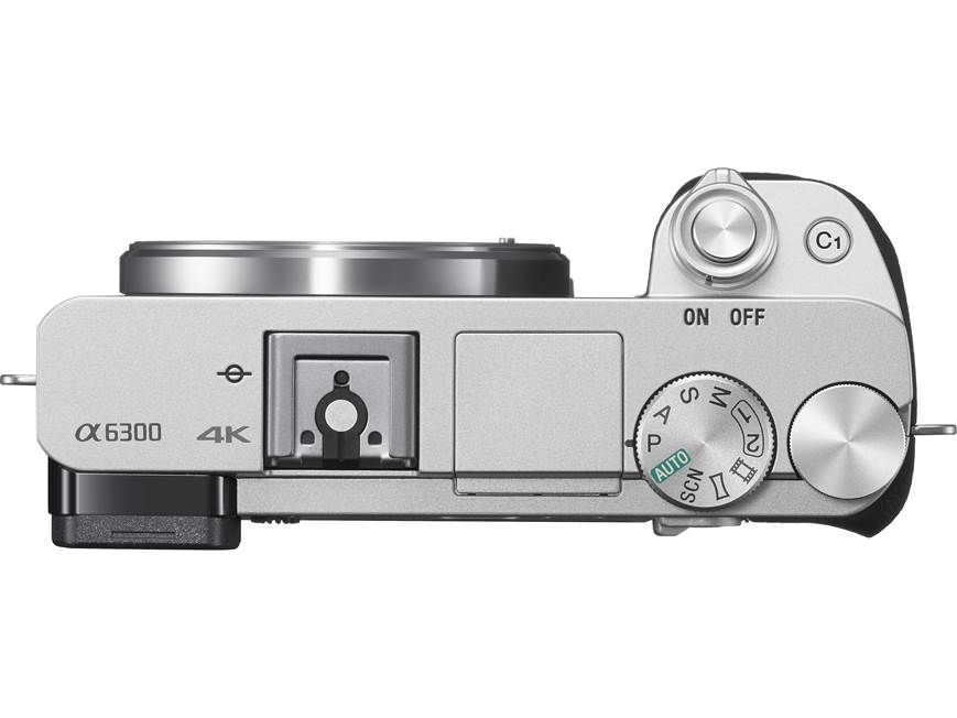 Sony a6300 Telephoto Lens Kit (Silver) 24.2-megapixel APS-C sensor