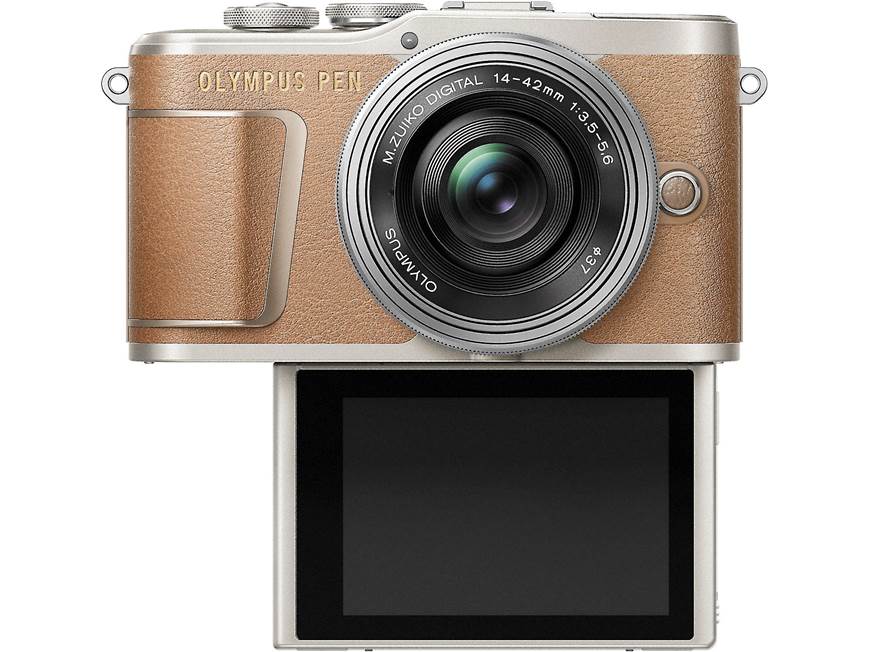 Olympus PEN E-PL9 Kit (Brown) 16.1-megapixel mirrorless camera