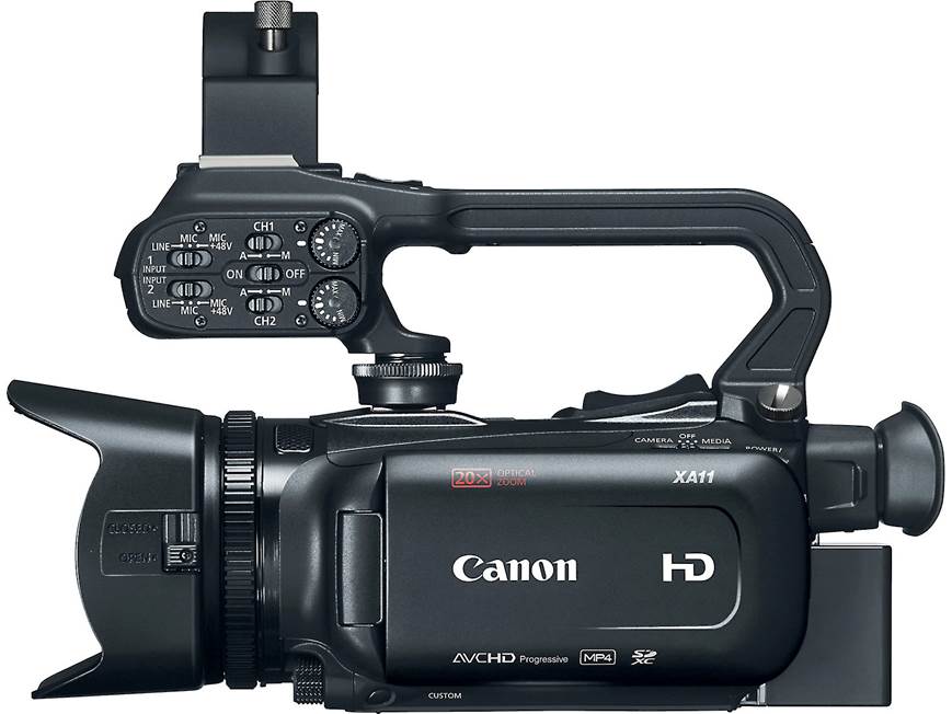 Canon XA11 Professional HD camcorder at Crutchfield
