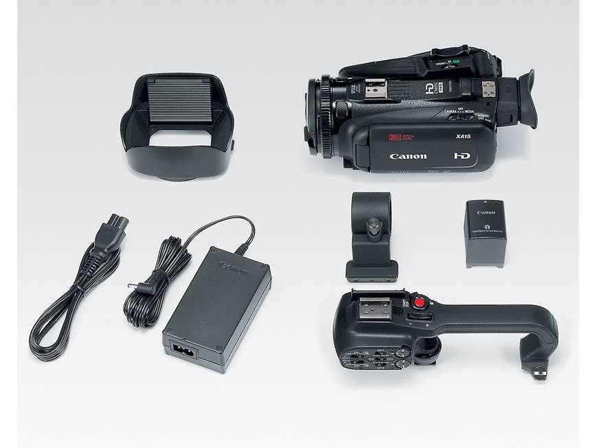 Canon XA15 Professional HD camcorder at Crutchfield