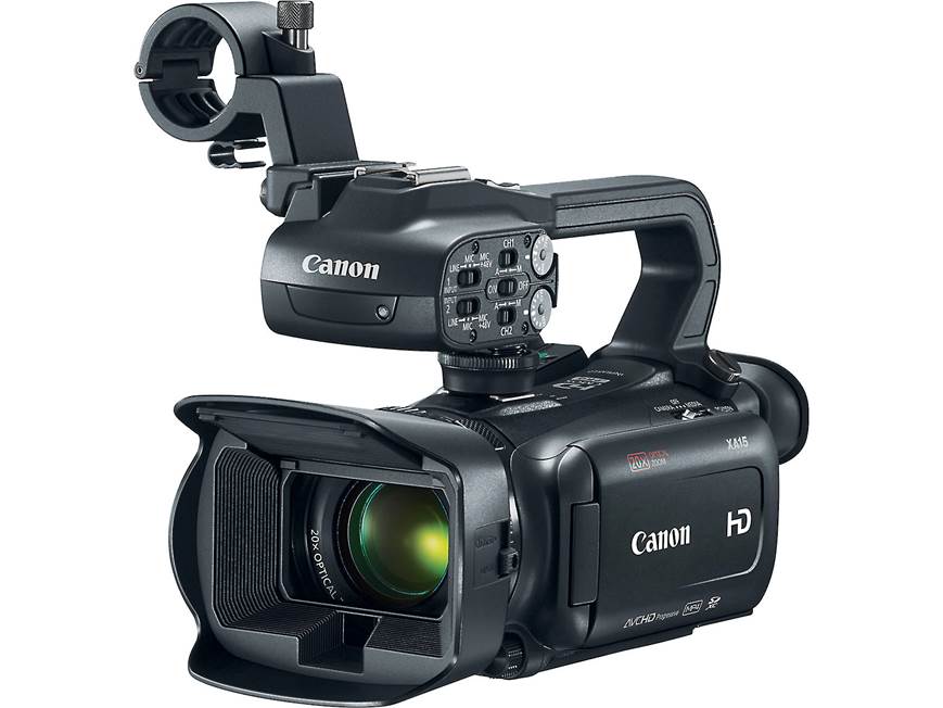 Canon XA15 Professional HD camcorder at Crutchfield