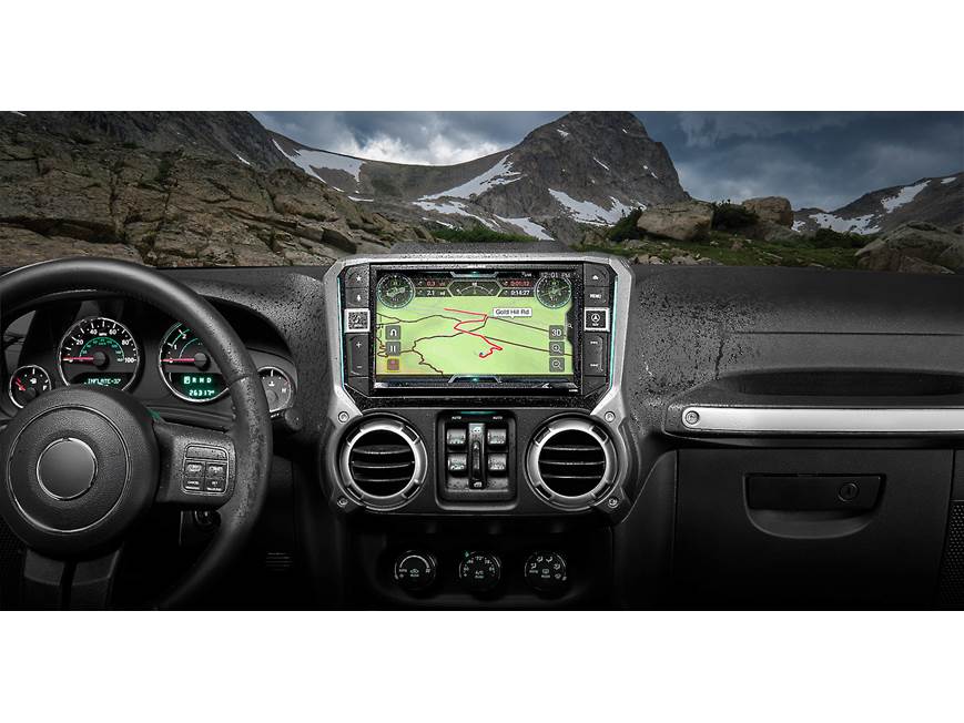 Alpine X209-WRA-OR In-Dash Restyle System Custom-fit navigation