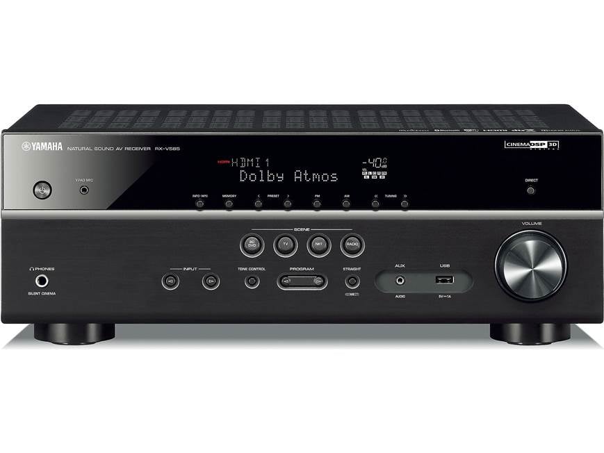 Yamaha RX-V585 7.2-channel home theater receiver with Wi-Fi