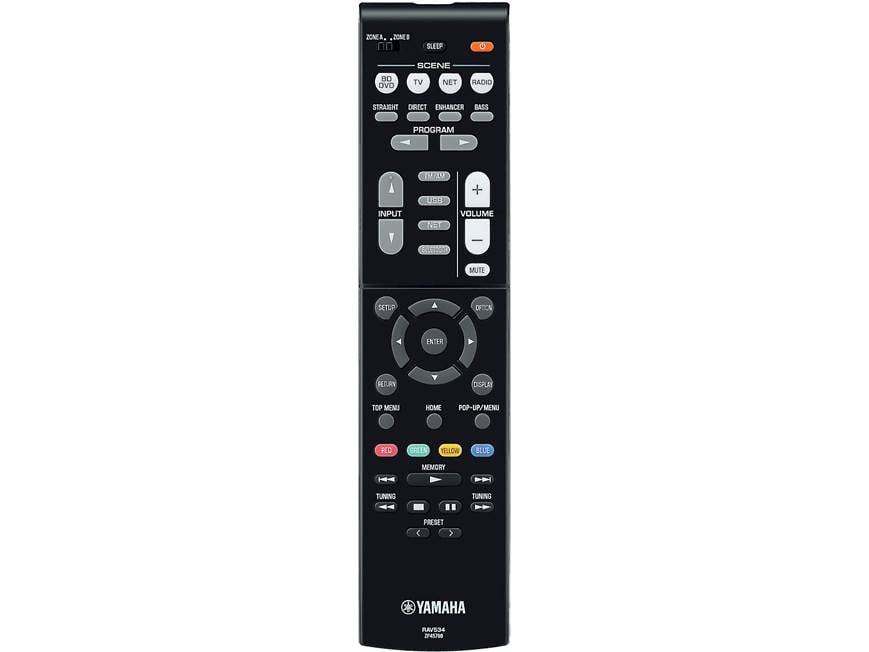 Yamaha RX-V585 7.2-channel home theater receiver with Wi-Fi