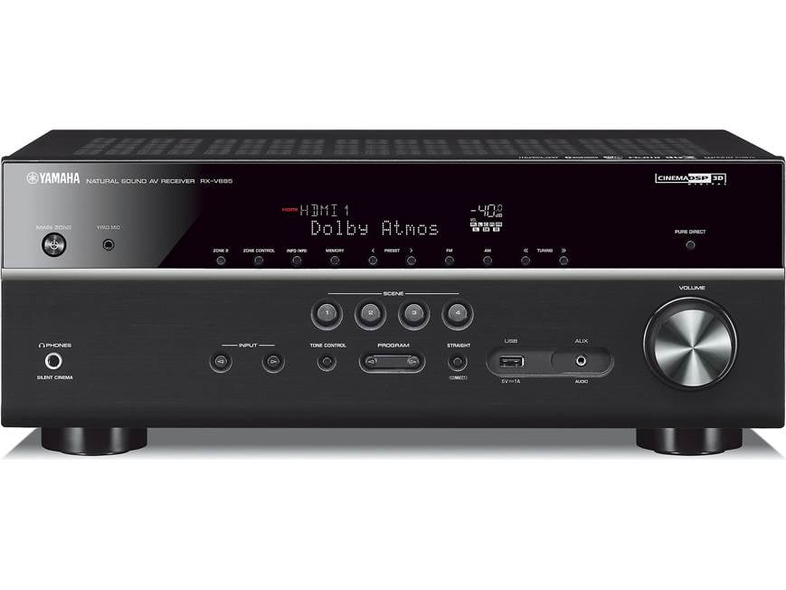 Yamaha RX-V685 7.2-channel home theater receiver with Wi-Fi