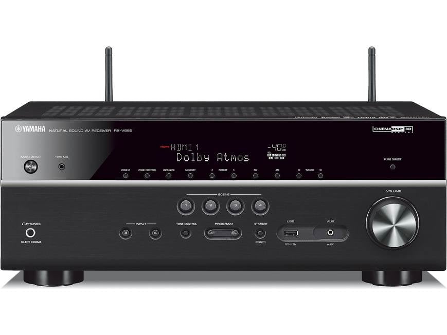 Yamaha RX-V685 7.2-channel home theater receiver with Wi-Fi