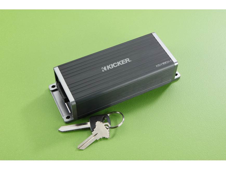 Kicker KEY180.4 Compact 4-channel car amplifier with automatic