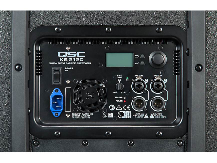 QSC KS212C K Cardioid dual 12