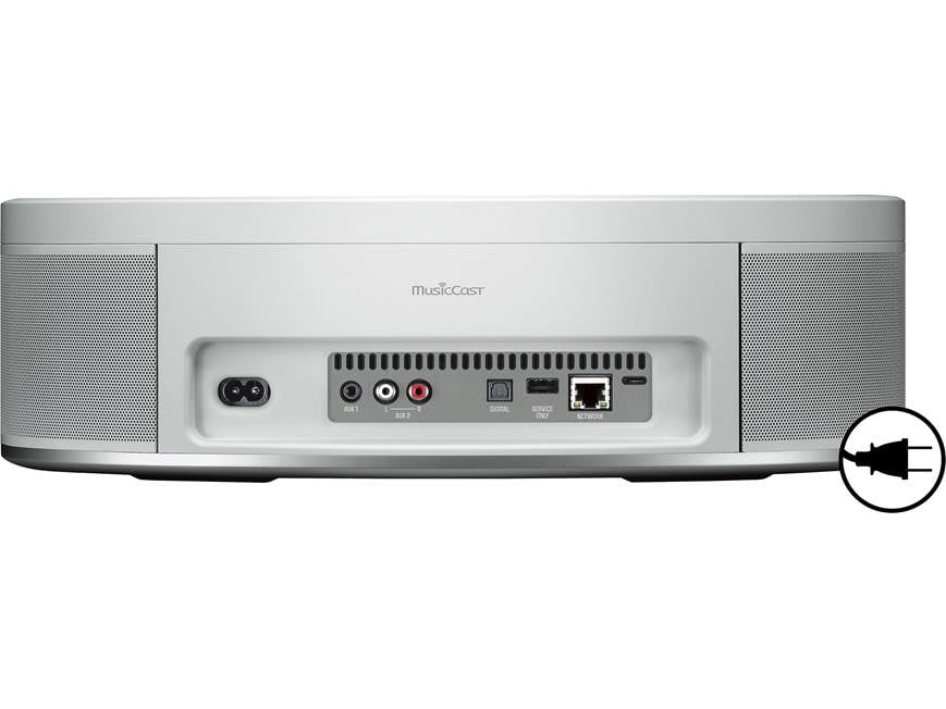 Yamaha MusicCast 50 (WX-051) (White) Wireless powered speaker with