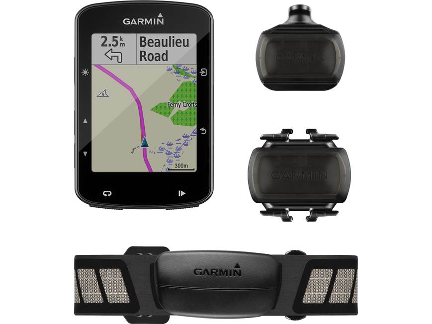 Garmin Edge® 520 Sensor Bundle GPS bike computer with speed and