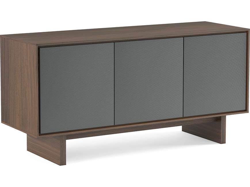 BDI Octave™ 8377GFL (Toasted Walnut) Triple-width cabinet for TVs