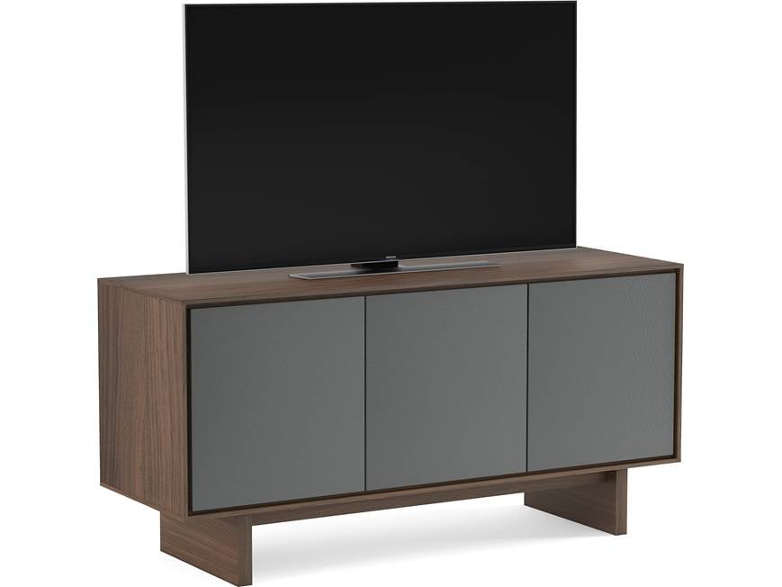 BDI Octave™ 8377GFL (Toasted Walnut) Triple-width cabinet for TVs
