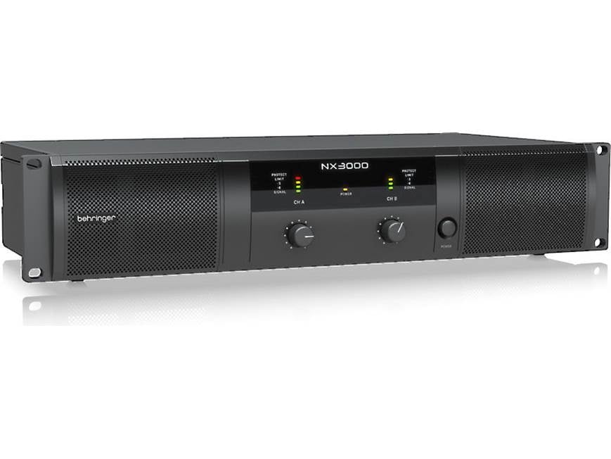 Behringer NX3000 Power amplifier — 440 watts x 2 at 8 ohms, 3000