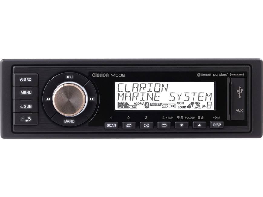 Clarion M508 Digital media receiver for Jeep, powersports, or