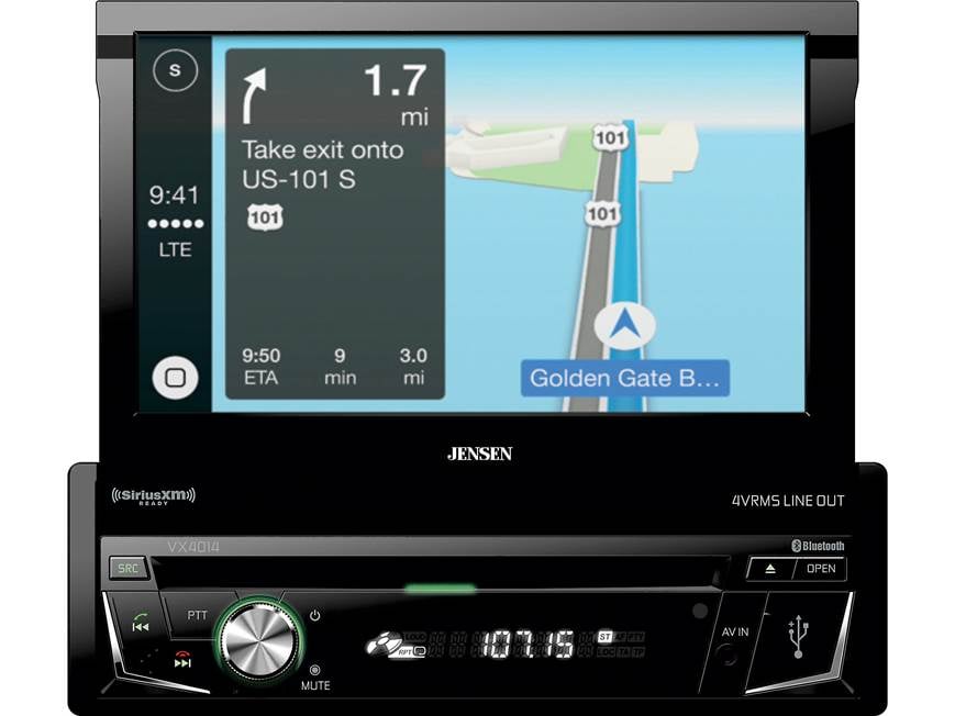 Jensen VX4014 DVD receiver at Crutchfield