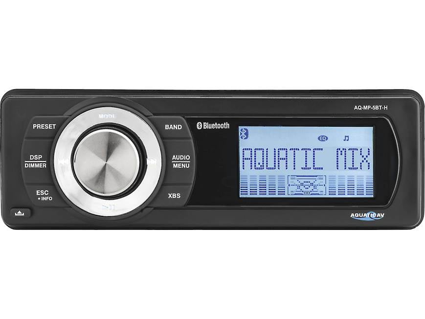 Aquatic AV AQ-MP-5BT-H Digital media receiver for 1998-2013 Harley