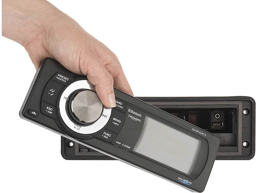 Aquatic AV AQ-MP-5UBT-S Marine digital media receiver with 
