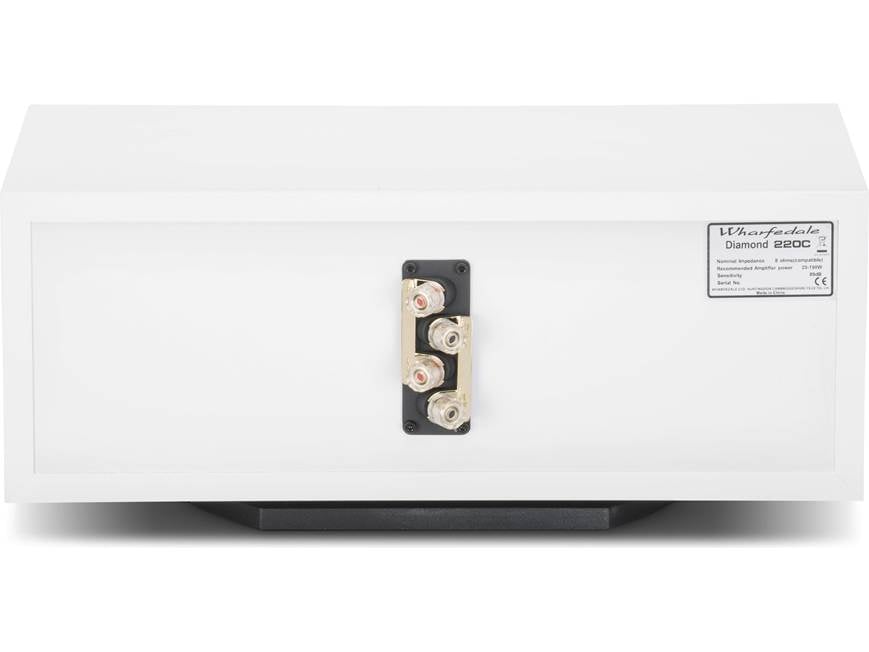 Wharfedale Diamond 220C (White) Center channel speaker (White) at