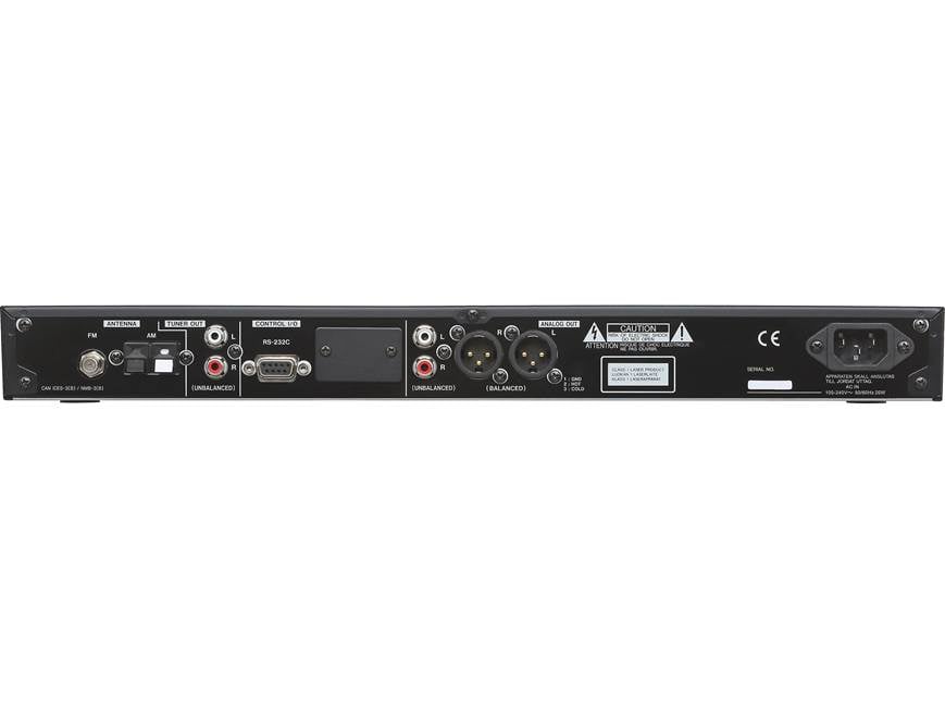 Tascam CD-400U Professional CD/media player with AM/FM tuner and