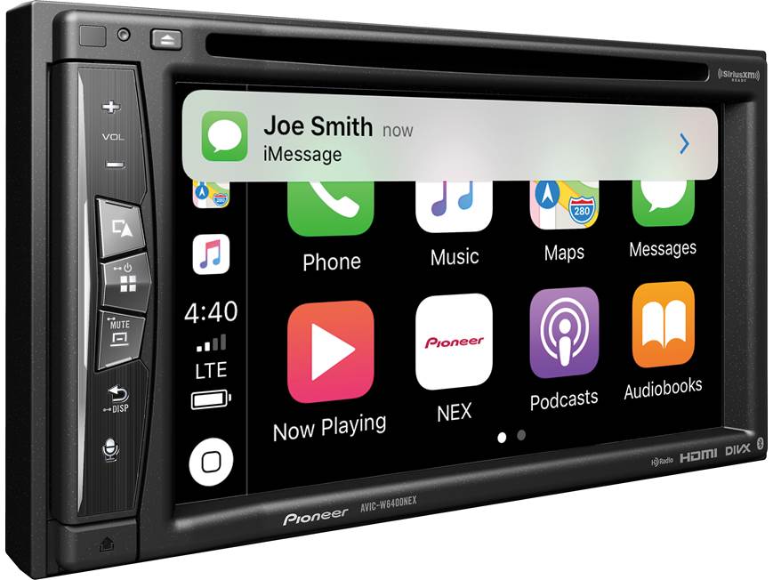 Pioneer AVIC-W6400NEX Navigation receiver at Crutchfield