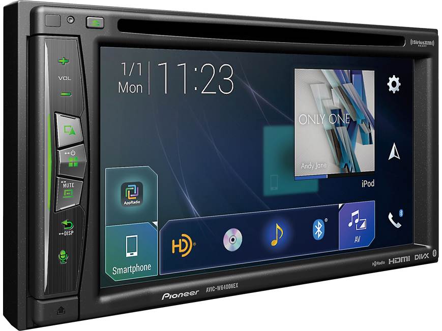 Pioneer AVIC-W6400NEX Navigation receiver at Crutchfield