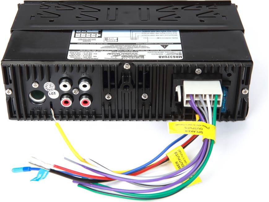 Boss MCK632WB.64 Marine audio package: Includes MR632UAB digital