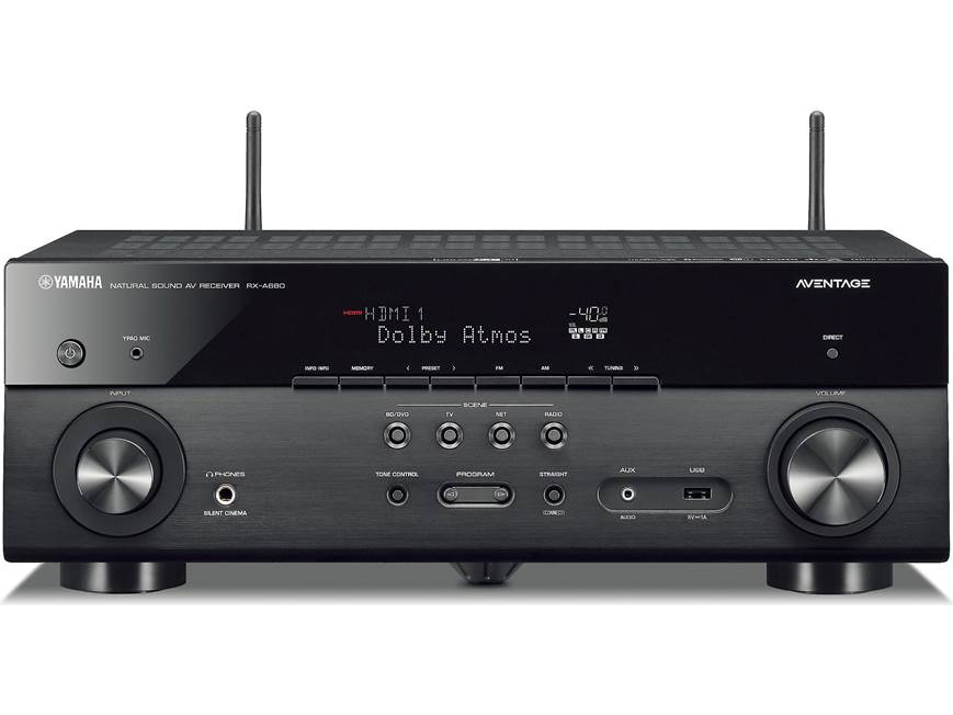 Yamaha AVENTAGE RX-A680 7.2-channel home theater receiver with Wi