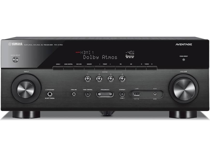Yamaha AVENTAGE RX-A780 7.2-channel home theater receiver with Wi