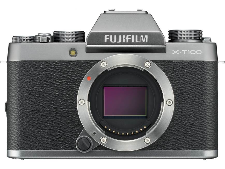 Fujifilm X-T100 (no lens included) (Dark Silver) 24.2-megapixel