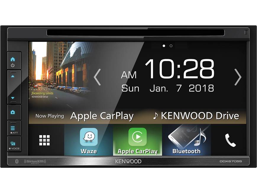 Kenwood DDX6705S DVD receiver at Crutchfield