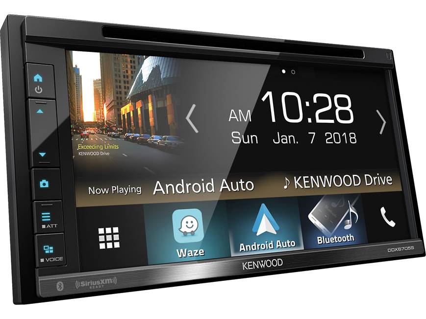 Kenwood DDX6705S DVD receiver at Crutchfield