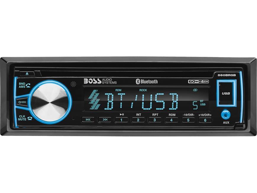 BOSS Audio 560BRGB CD receiver at Crutchfield