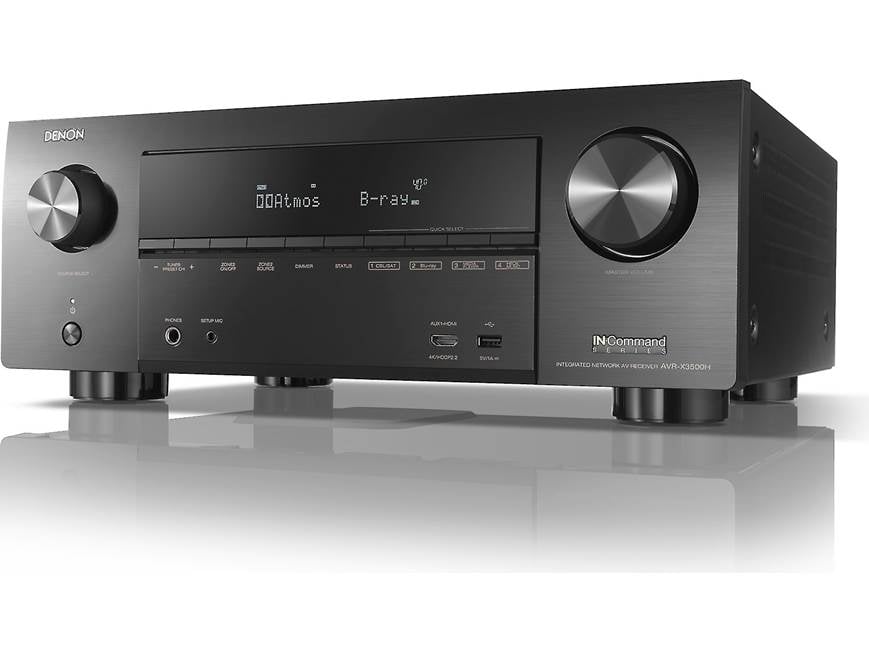 Denon AVR-X3500H 7.2-channel home theater receiver with Wi-Fi