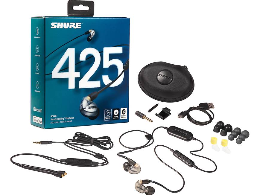 Shure SE425-BT1 Sound Isolating™ earphones with wireless Bluetooth