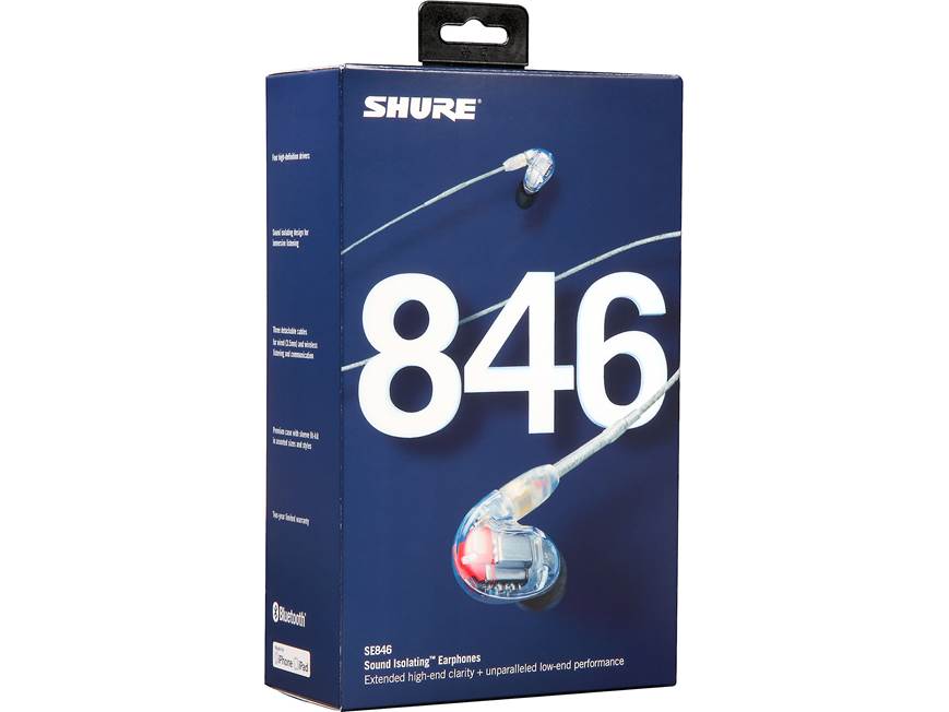 Shure SE846-BT1 Sound Isolating™ earphones with wireless Bluetooth