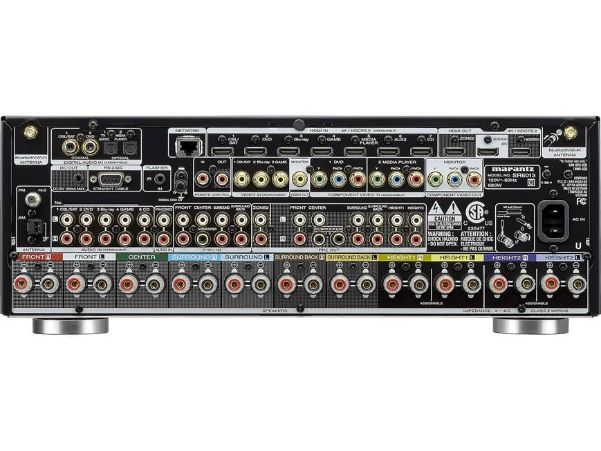 Marantz SR6013 (2018 model) 9.2-channel home theater receiver with