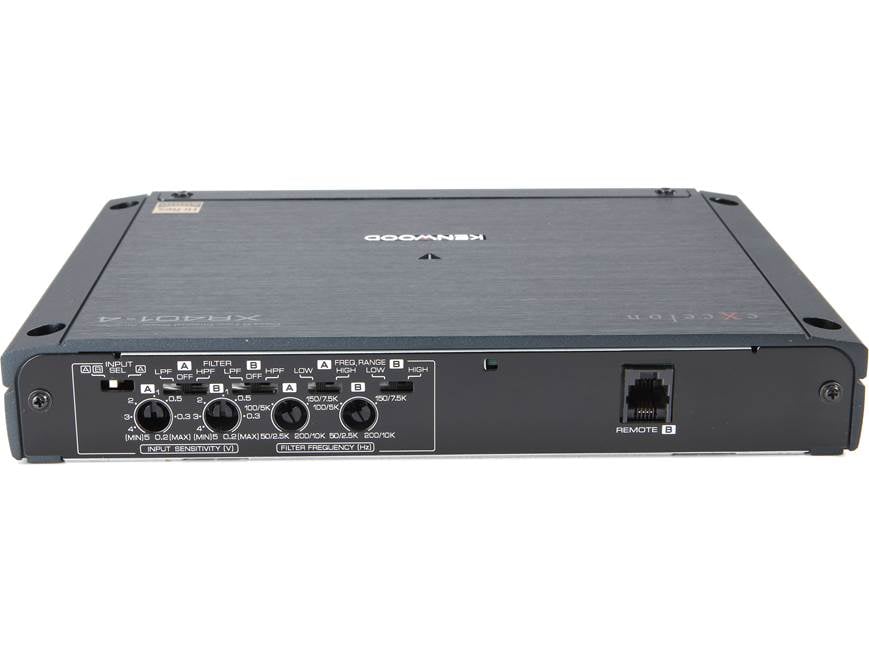 Kenwood Excelon XR401-4 Reference Series 4-channel car amplifier