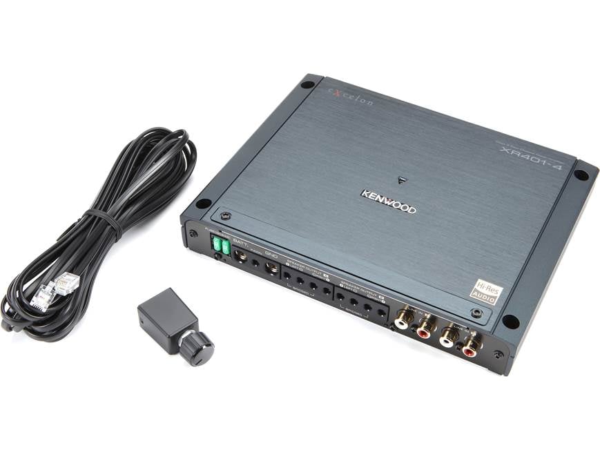 Kenwood Excelon XR401-4 Reference Series 4-channel car amplifier