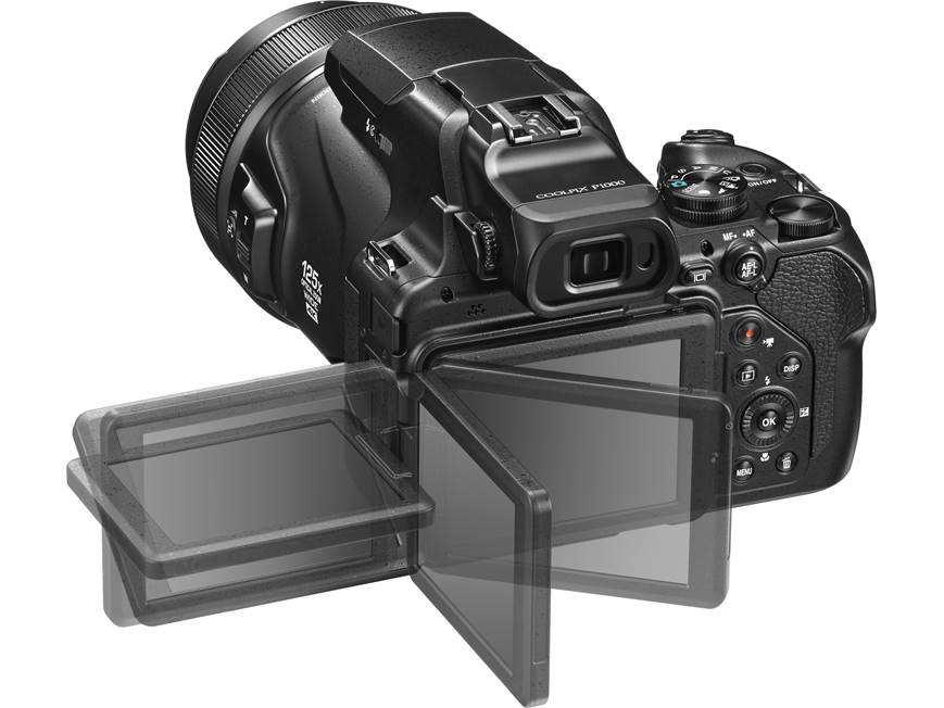 Nikon Coolpix P1000 16-megapixel camera with 125X optical zoom, Wi