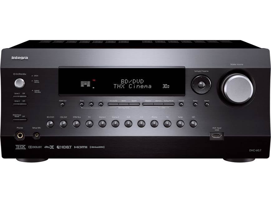 Integra DHC-60.7 Home theater preamp/processor with 7.2-channel
