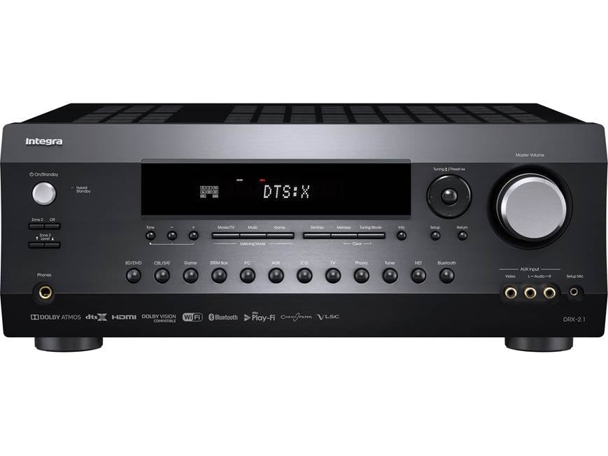 Integra DRX-2.1 7.2-channel home theater receiver with Wi-Fi