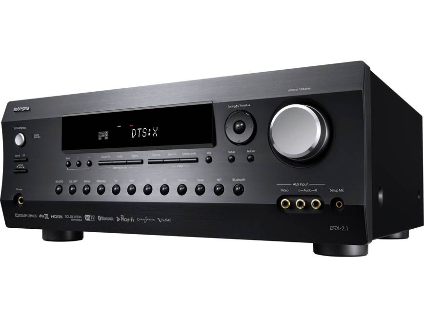 Integra DRX-2.1 7.2-channel home theater receiver with Wi-Fi