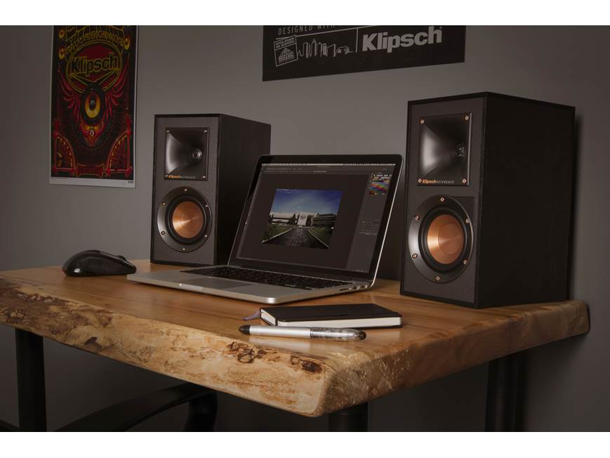 Klipsch Reference R-41PM Powered bookshelf speakers with Bluetooth
