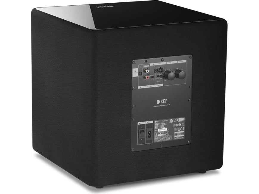 KEF Kube 10b サブウーファー 本体 KEF KUBE 10b Powered subwoofer at Crutchfield