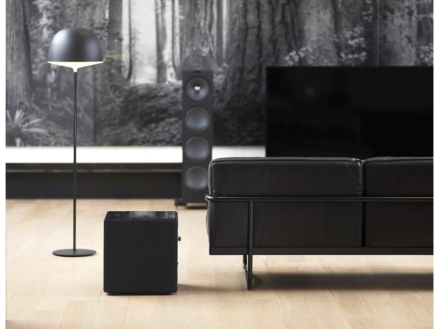 KEF KUBE 12b Powered subwoofer at Crutchfield